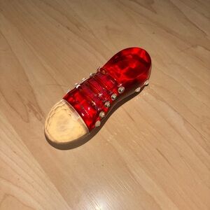 Cute glass converse sneaker